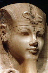 STATUA DEL DIO SOBEK CON AMENHOTEP&nbsp;III