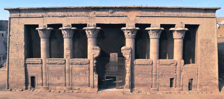 IL RESTAURO DEL TEMPIO DI&nbsp;ESNA